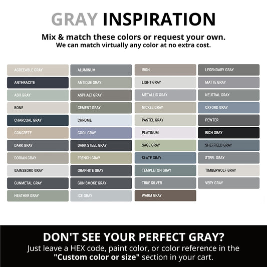 SOLID COLOR - GRAY