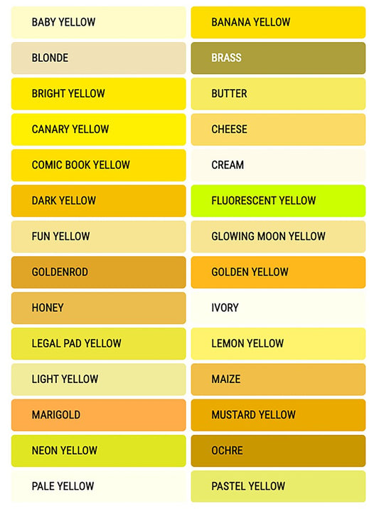 SOLID COLOR - YELLOW
