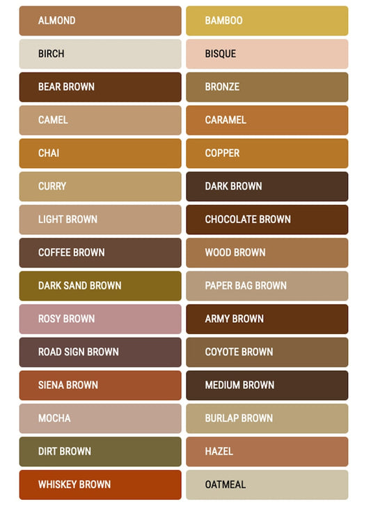 SOLID COLOR - BROWN