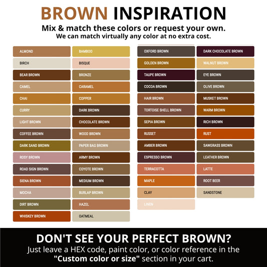 SOLID COLOR - BROWN